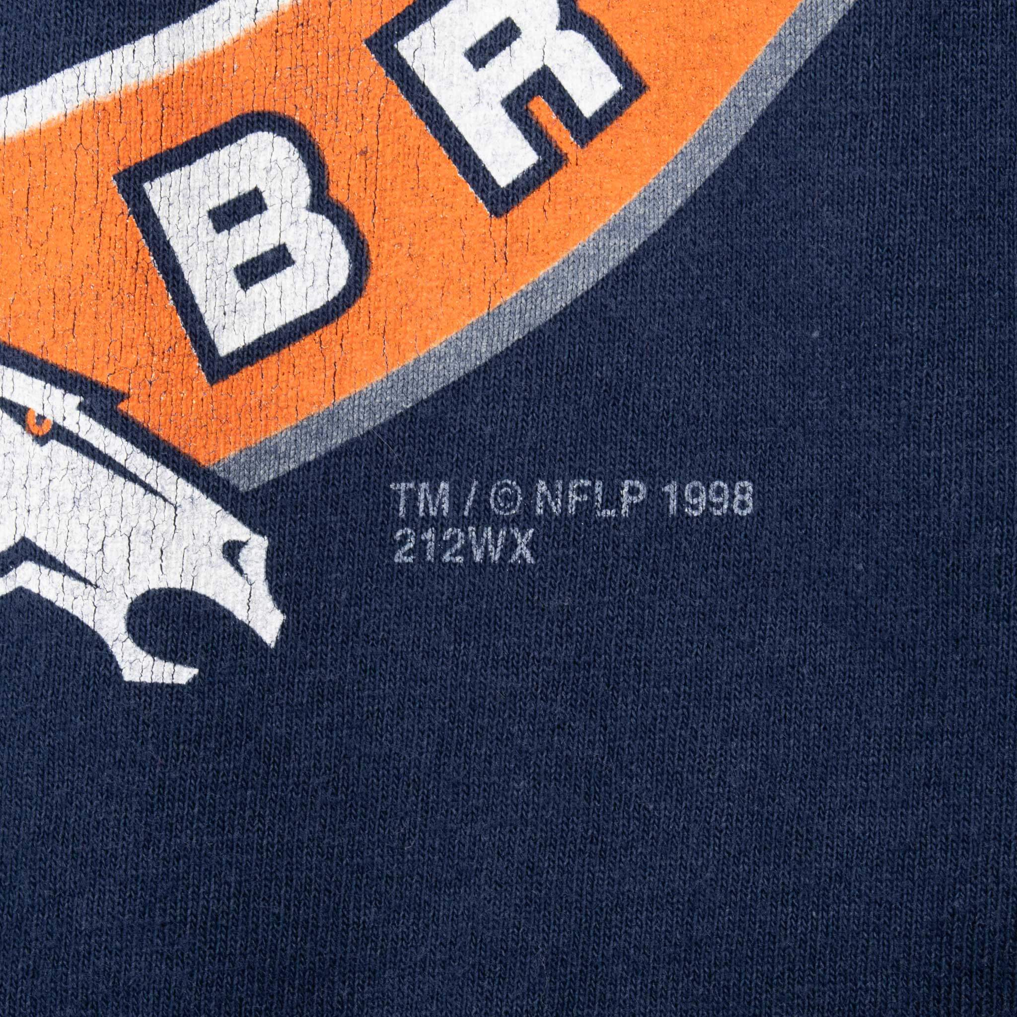 Vintage Nfl Denver Broncos Super Bowl Xxxiii Champions 1998 Tee Shirt Size 2XL Made In USA