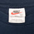 Vintage Nike Spellout Navy Blue Tee Shirt 1990S Size Large Made In Usa