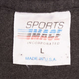 Vintage Nascar Dale Earnhardt Real Men Wear Black and Silver 1990 Tee Shirt Size Large Made In Usa With Single Stitch Sleeves