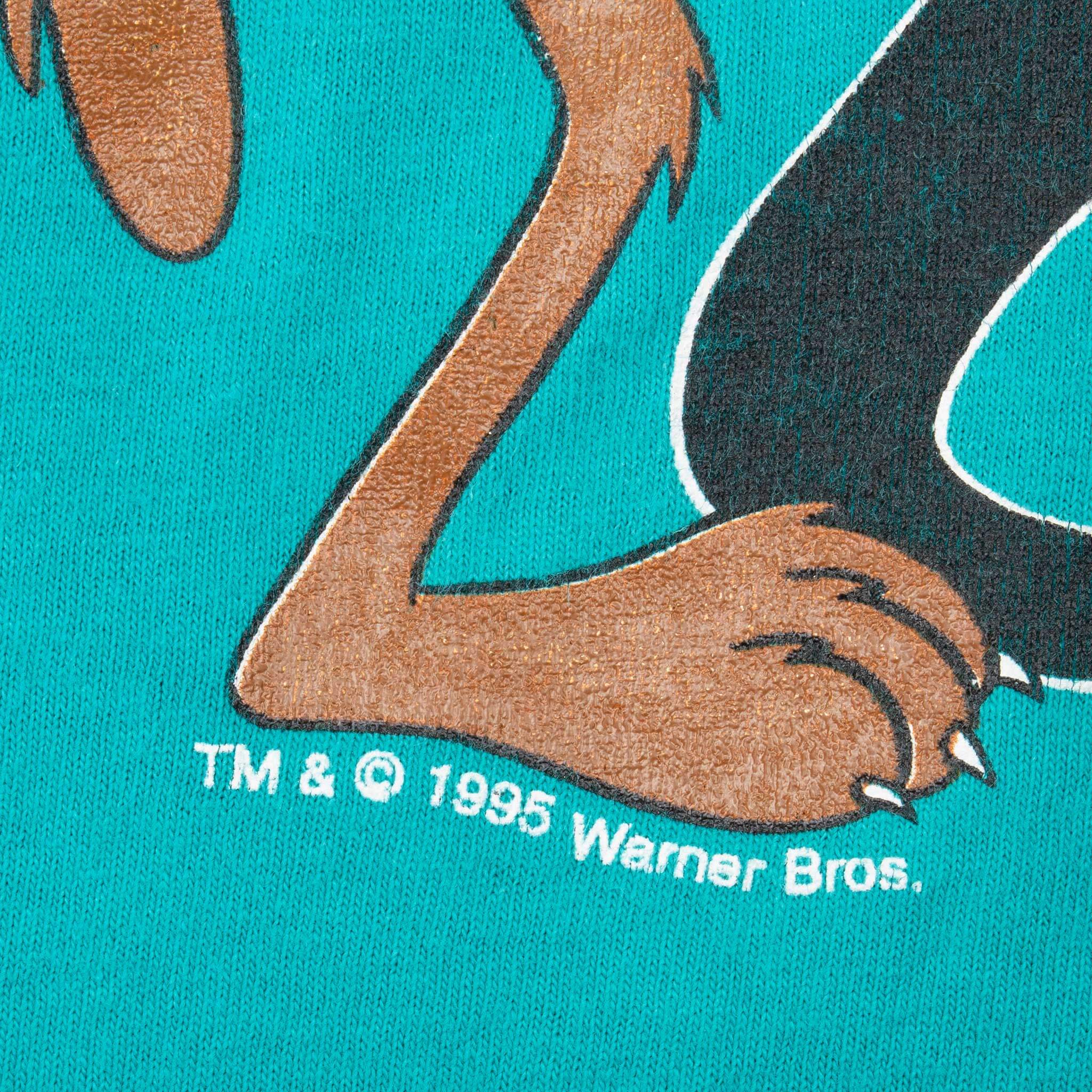 Vintage Looney Tunes San Francisco 1994 Tee Shirt Size Medium Made In Usa