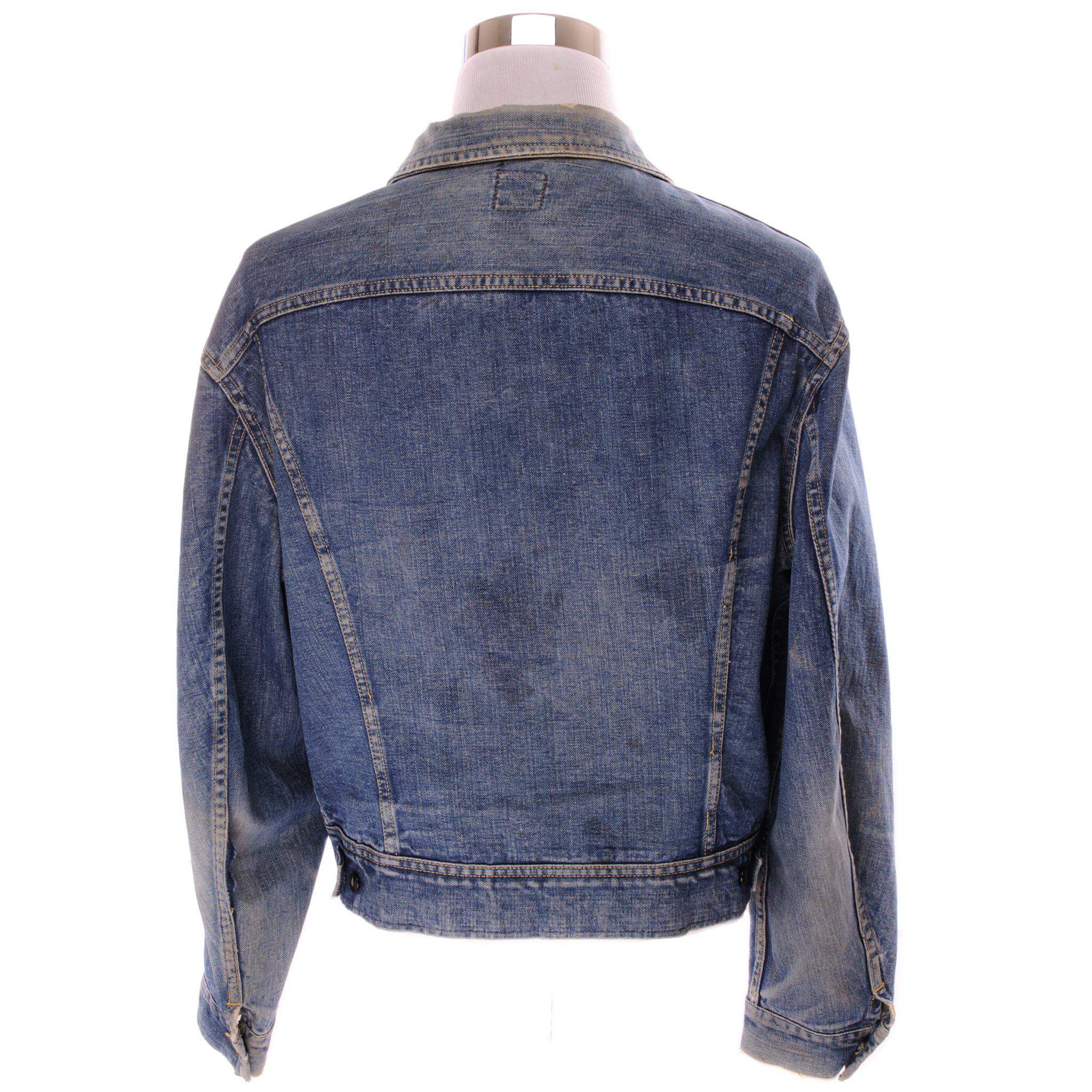 Vintage LEE Jeans Jacket 70s Size Medium Made In USA.