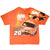 Full front view of orange Tony Stewart T-shirt with Home Depot race car and No. 20 print
