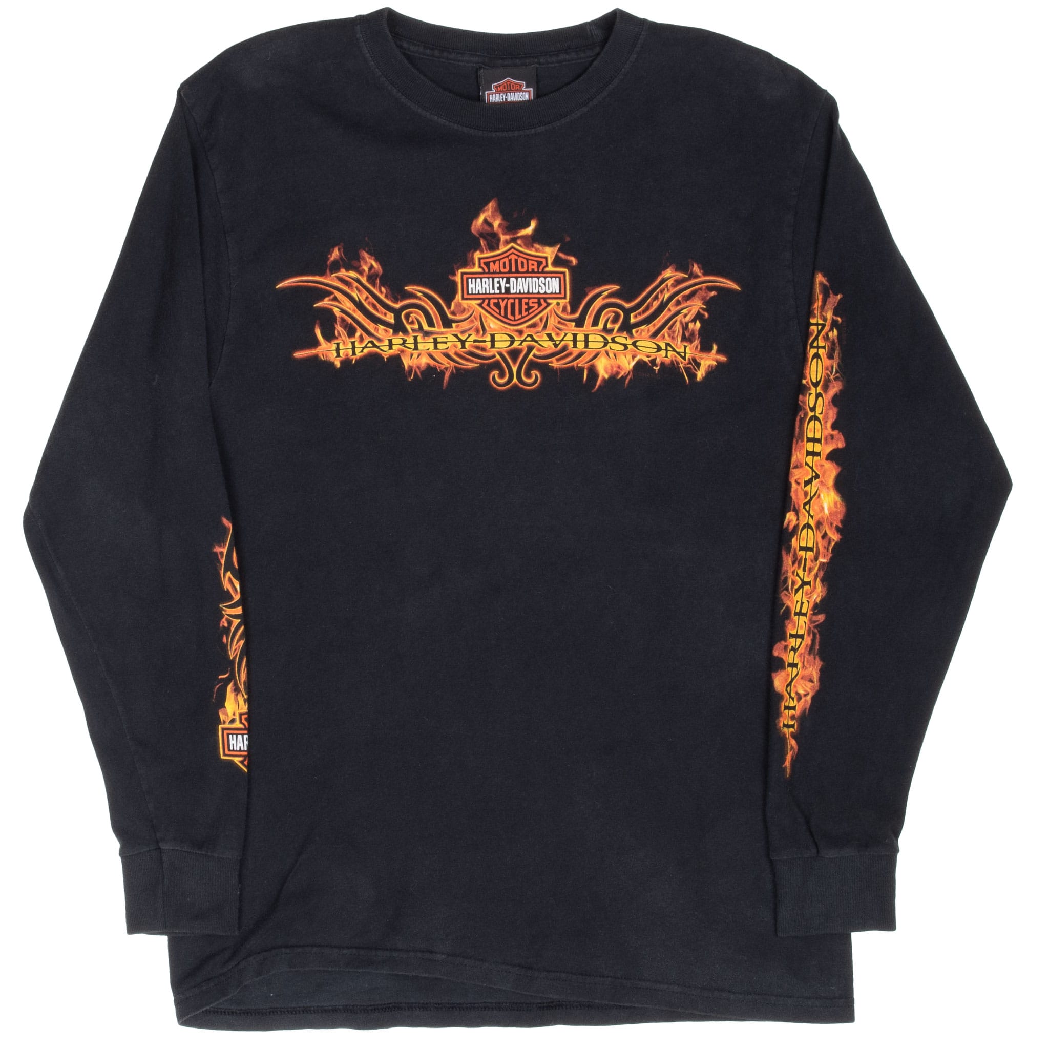 Vintage Harley Davidson Lindon Utah 2014 Long Sleeve Tee Shirt Size Medium