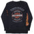 Vintage Harley Davidson Lindon Utah 2014 Long Sleeve Tee Shirt Size Medium
