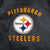 Vintage Nfl Pittsburg Steelers Leather Jacket 1990S Size Large