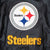Vintage Nfl Pittsburg Steelers Leather Jacket 1990S Size Large