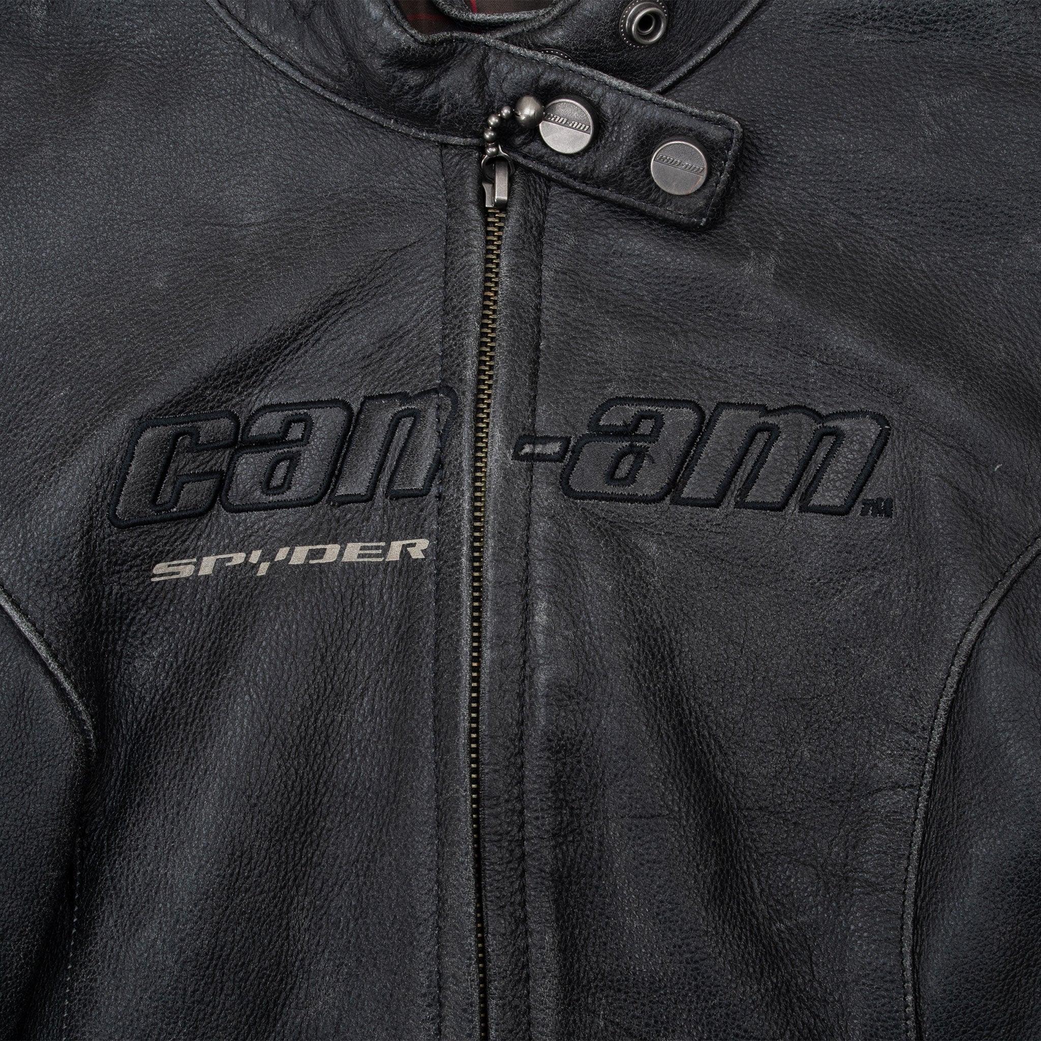 Brp Can-Am Spyder Warm Weather Leather Jacket Size Medium Woman Deadstock