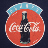 Vintage Coca Cola Polar Bear Tee Shirt 1995 Size Large Made In USA With Single Stitch Sleeves