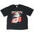 Front of black Harley-Davidson Canada T-shirt with bald eagle and Canadian flag print