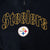 Vintage Nfl Pittsburg Steelers Fleece Pullover Jacket 1990S Size Large