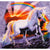 VINTAGE TIE-DYE THE MOUNTAIN UNICORN TEE SHIRT SIZE MEDIUM