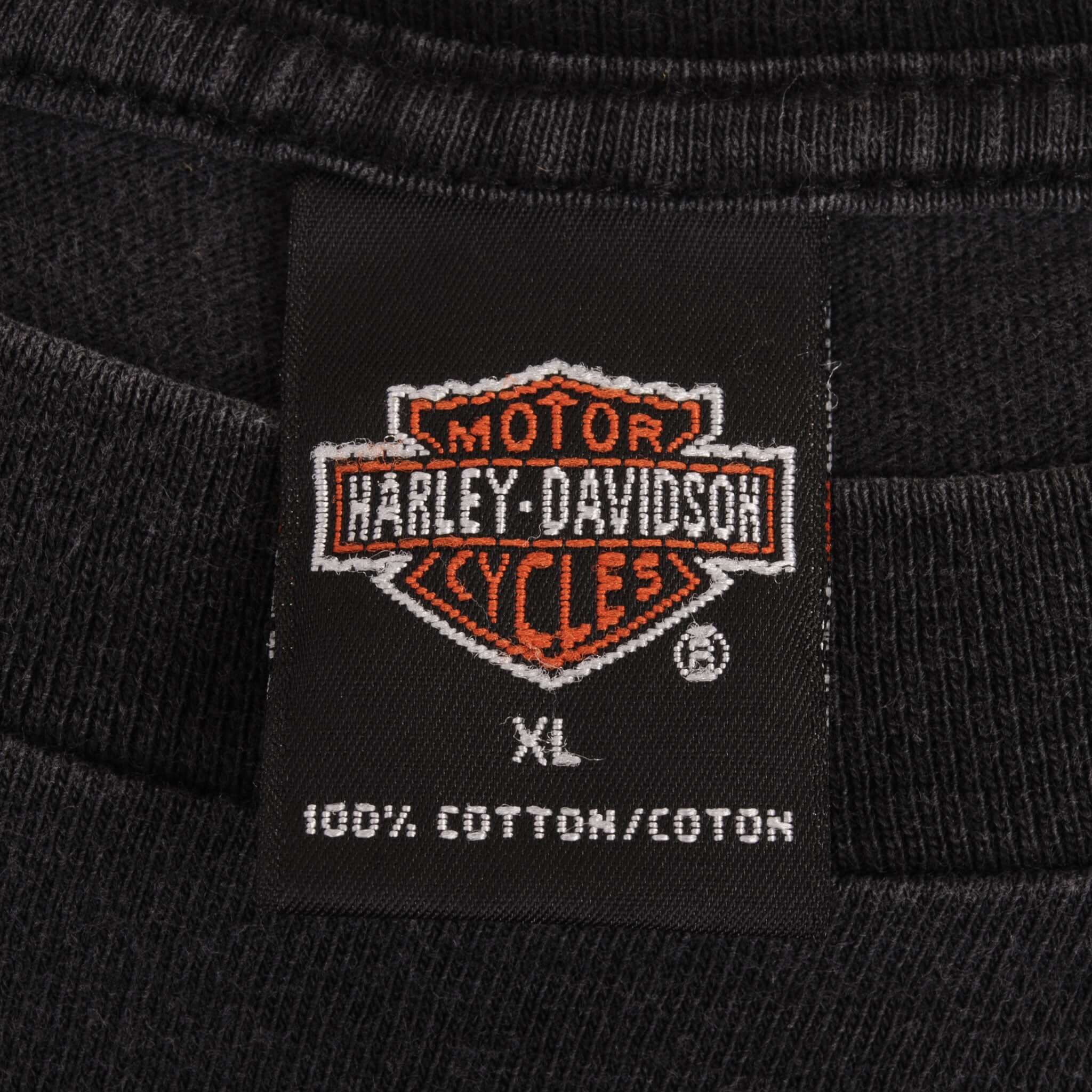 Vintage Harley Davidson Las Vegas Tee Shirt 1998 Size XL Made In Usa