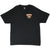 Front of black Harley-Davidson T-shirt with small Honolulu Hawaii chest logo