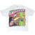 Front of white Knoxville 34th Annual Nationals T-shirt with multicolor 94 sprint car graphic
