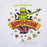 Vintage Muppet Vision Jim Henson's 1990S White Sweatshirt Size XL Made In Usa