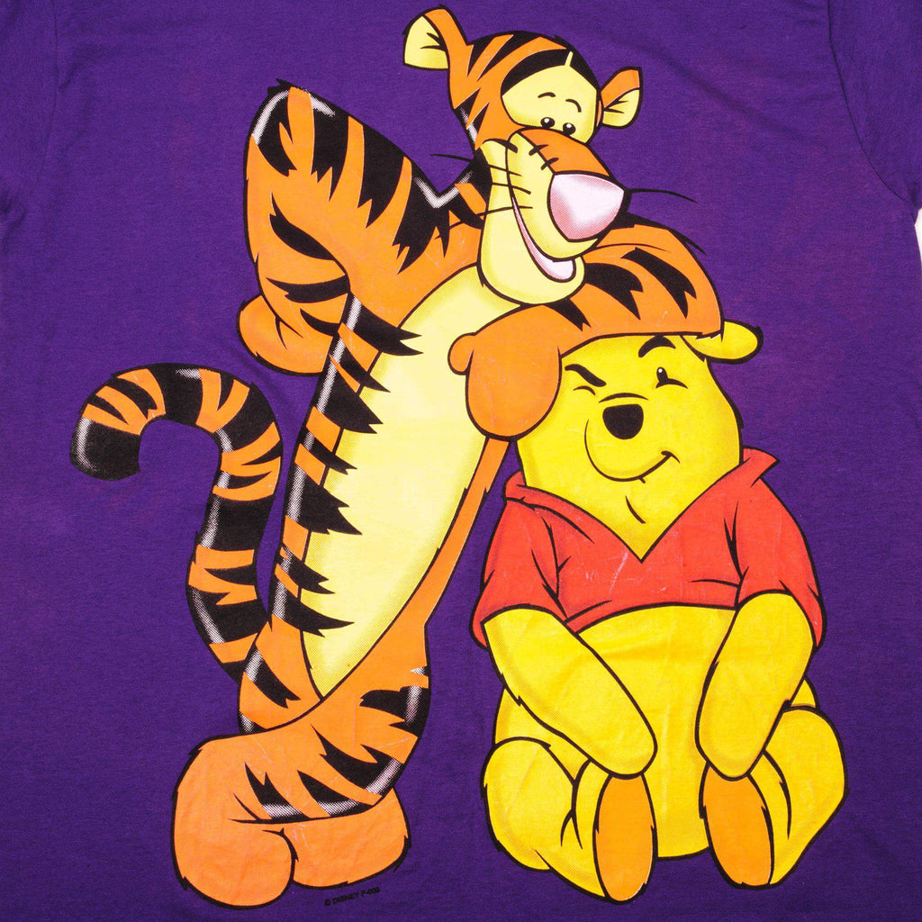 VINTAGE DISNEY WINNIE THE POOH AND TIGGERS TEE SHIRT 90s