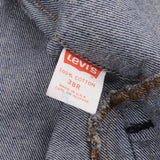 Beautiful Vintage Levis Type 3 Jacket With a Medium Wash 4 Pockets 1980S Made In USA Size 38R. 70506 0216