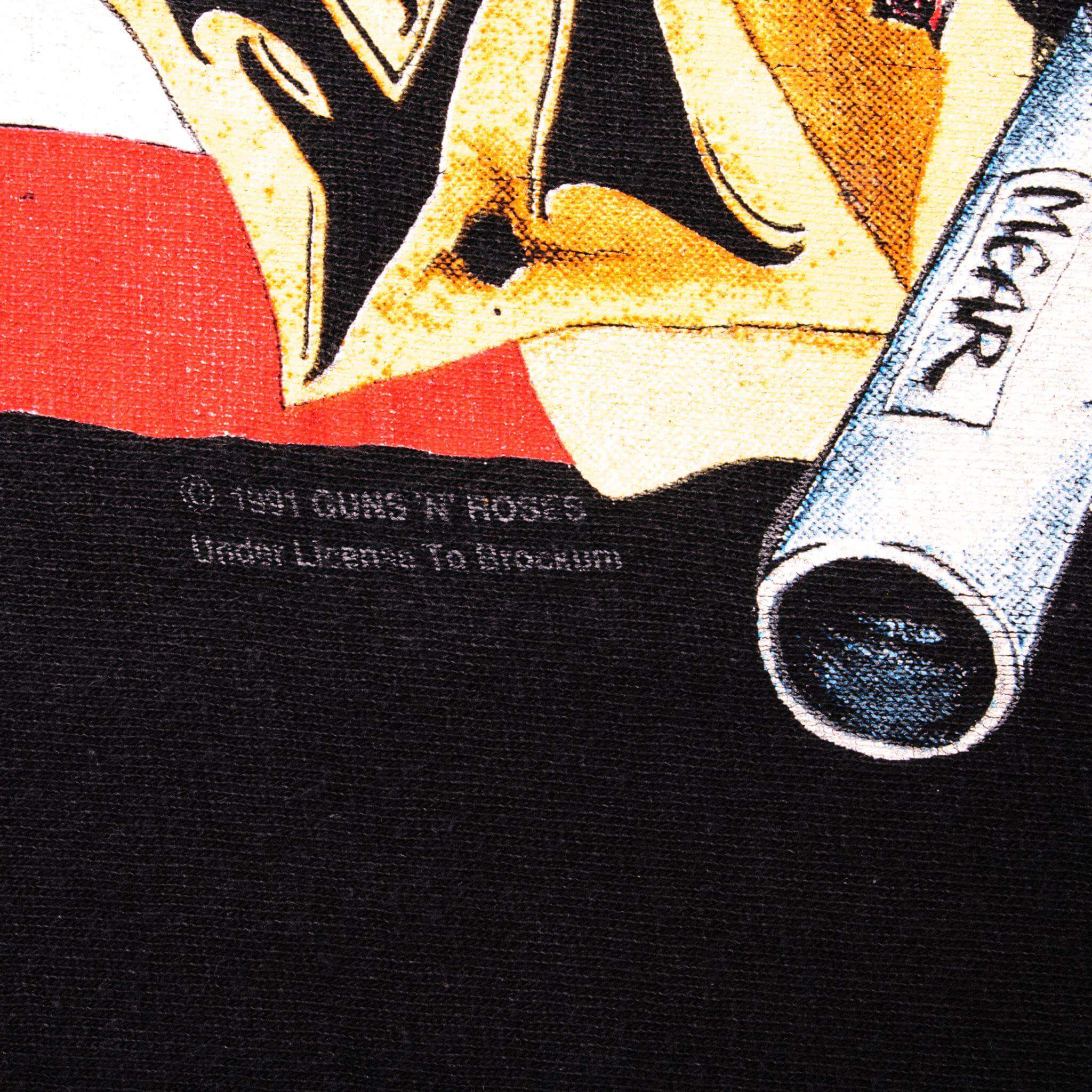 VINTAGE GUNS N' ROSES CONCERT TEE SHIRT 1992 SIZE LARGE MADE IN USA