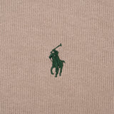 Vintage Polo Ralph Lauren Beige Quarter Zip Sweater Size Large 1990S