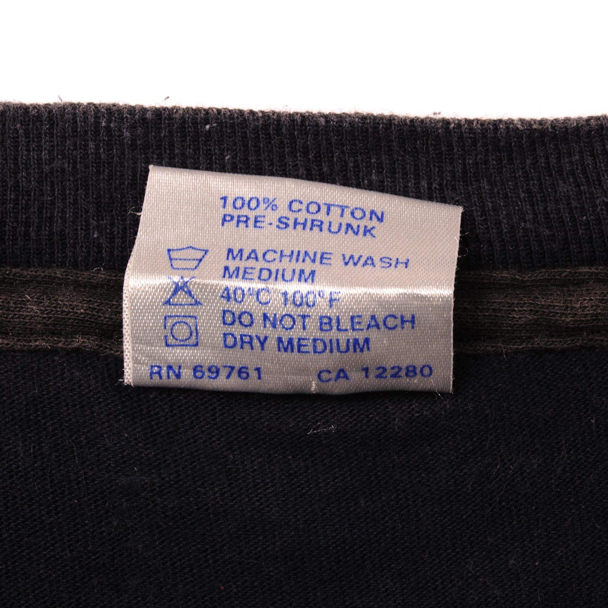 VINTAGE GUNS N' ROSES CONCERT BROCKUM TEE SHIRT 1992 SIZE LARGE MADE IN USA