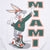 Vintage Ncaa Miami Hurricanes Buggs Bunny Sweatshirt 1993 Size XL Made In Usa