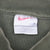 Vintage Nike Olive Green Long Sleeve Turtle Neck Tee Shirt 1990S Size Large
