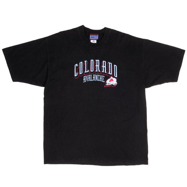 Vintage NHL Colorado Avalanche 1990S Tee Shirt Size XL 