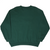 Back of dark green Minnesota Wild crewneck sweatshirt with a plain design