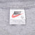 Vintage Nike Classic Swoosh Grey Tee Shirt 1990S Size Large Made In Usa