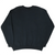 Back of black Pittsburgh Steelers crewneck sweatshirt with plain design
