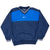 Vintage Nike Center Swoosh Blue Pullover Windbreaker Jacket 1990S Size Xl Women