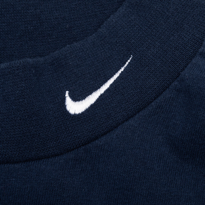 Vintage Nike Navy Blue Long Sleeve Turtle Neck Tee Shirt 2000S Size 2XL
