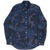 Vintage Ralph Lauren Blue Camo Shirt Size Medium
