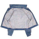 VINTAGE DEE CEE PLEATED DENIM JACKET 1960S SIZE SMALL