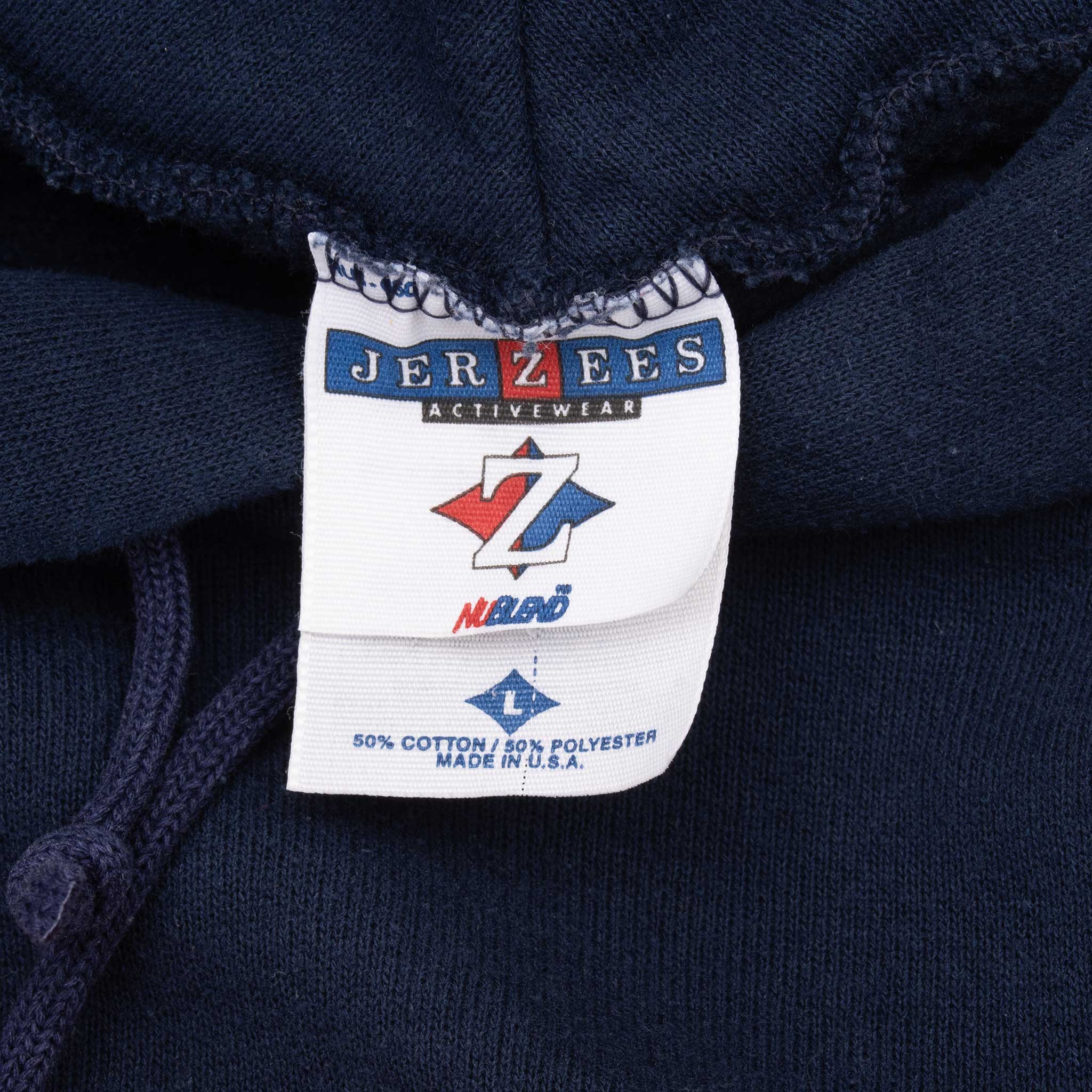 Vintage Nfl Denver Broncos 1998 Hoodie Sweatshirt Size Large Made In Usa