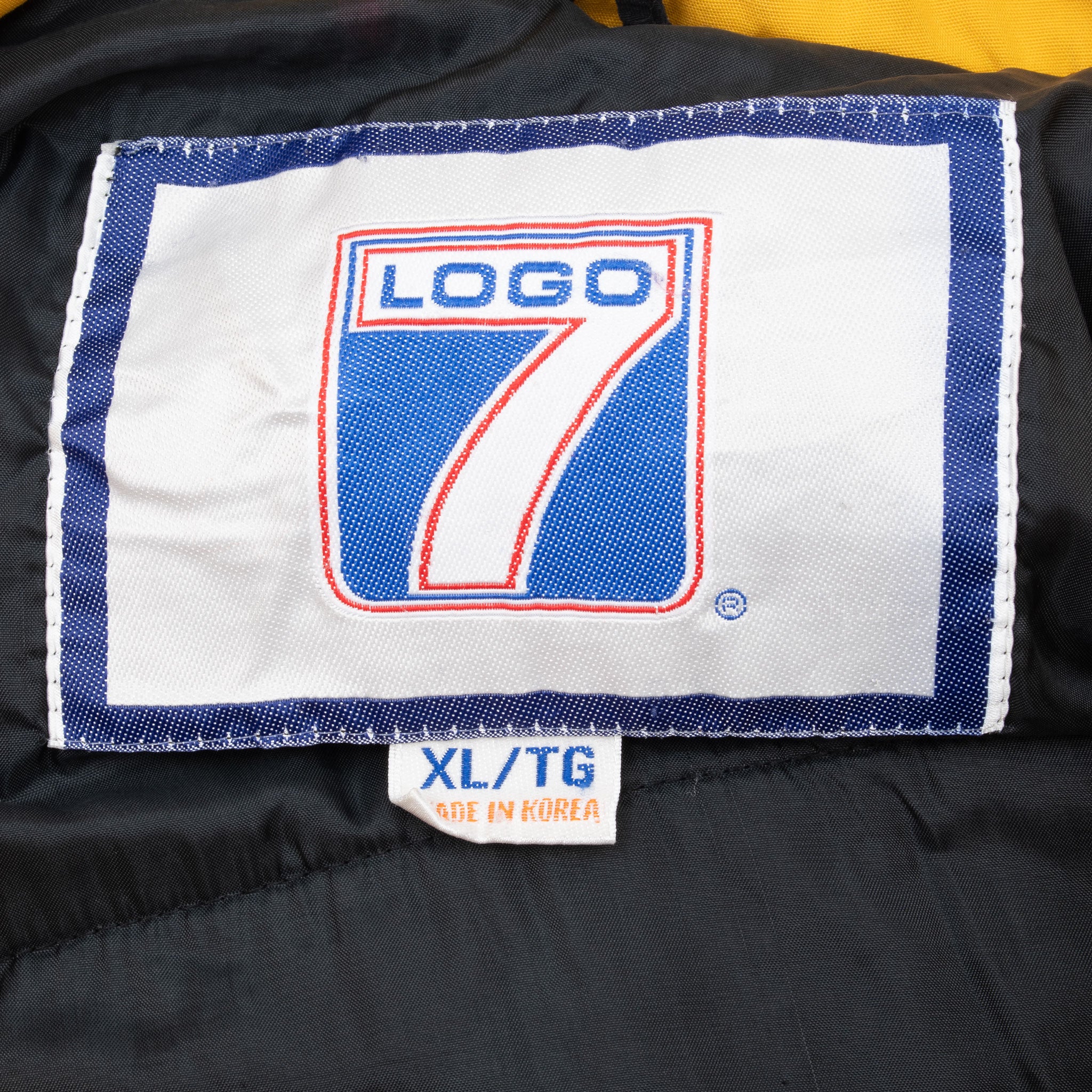 Vintage Ncaa Missouri Mizzou Tigers Logo 7 Heavy Windbreaker Jacket 1990S Size XL