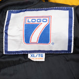 Vintage Ncaa Missouri Mizzou Tigers Logo 7 Heavy Windbreaker Jacket 1990S Size XL
