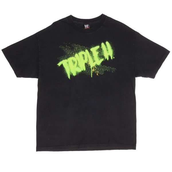 Vintage World Wrestling Entertainment Triple H 2007 Tee Shirt Size XL