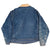 Vintage Buckaroo Big Smith Pleated Denim Jacket Type 2 With Corduroy Pockets and Collar 1960S Size 42 Made In USA
