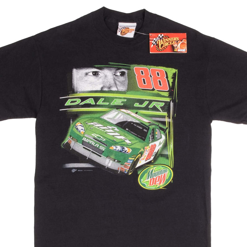 Vintage Nascar Dale Earnhardt Jr Tee Shirt 1999 Size Medium Deadstock With Tags