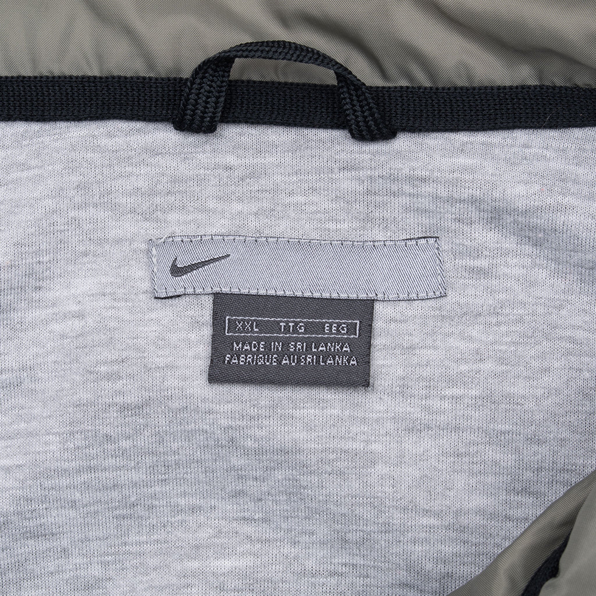 Vintage Nike Grey Green Windbreaker Jacket Size 2XL 2000S