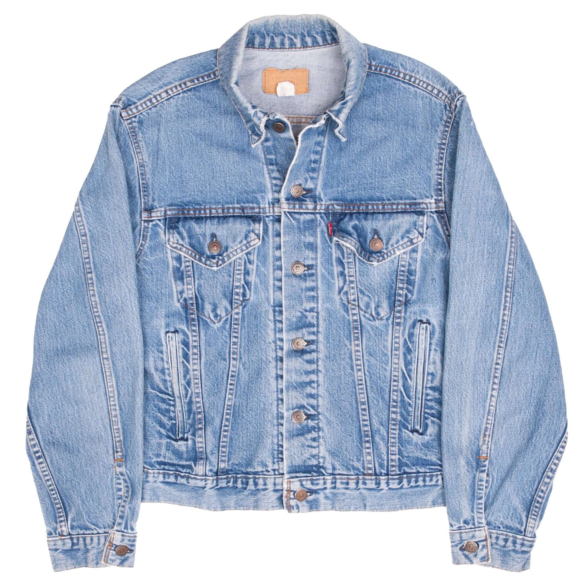 VINTAGE LEVIS TYPE 3 DENIM JACKET 4 POCKETS 71506 1980S SIZE 42 MADE I