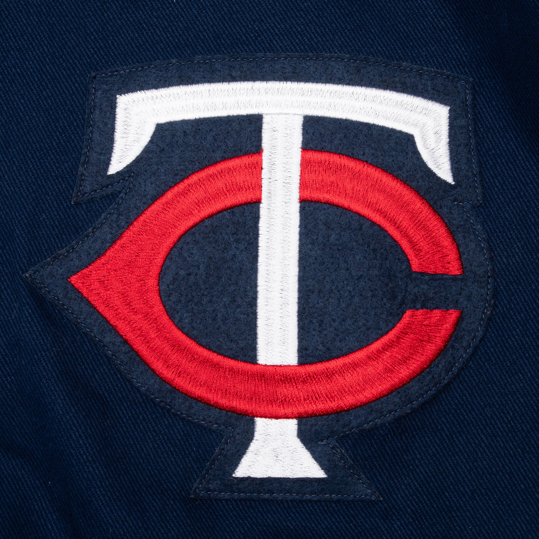 Vintage Mlb Minnesota Twins Cities 2010 Jeff Hamilton Harrington Jacket Size XL Made In Usa