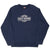 Vintage Harley Davidson Concord New Hampshire Embroidered Sweatshirt 2000S Size Large