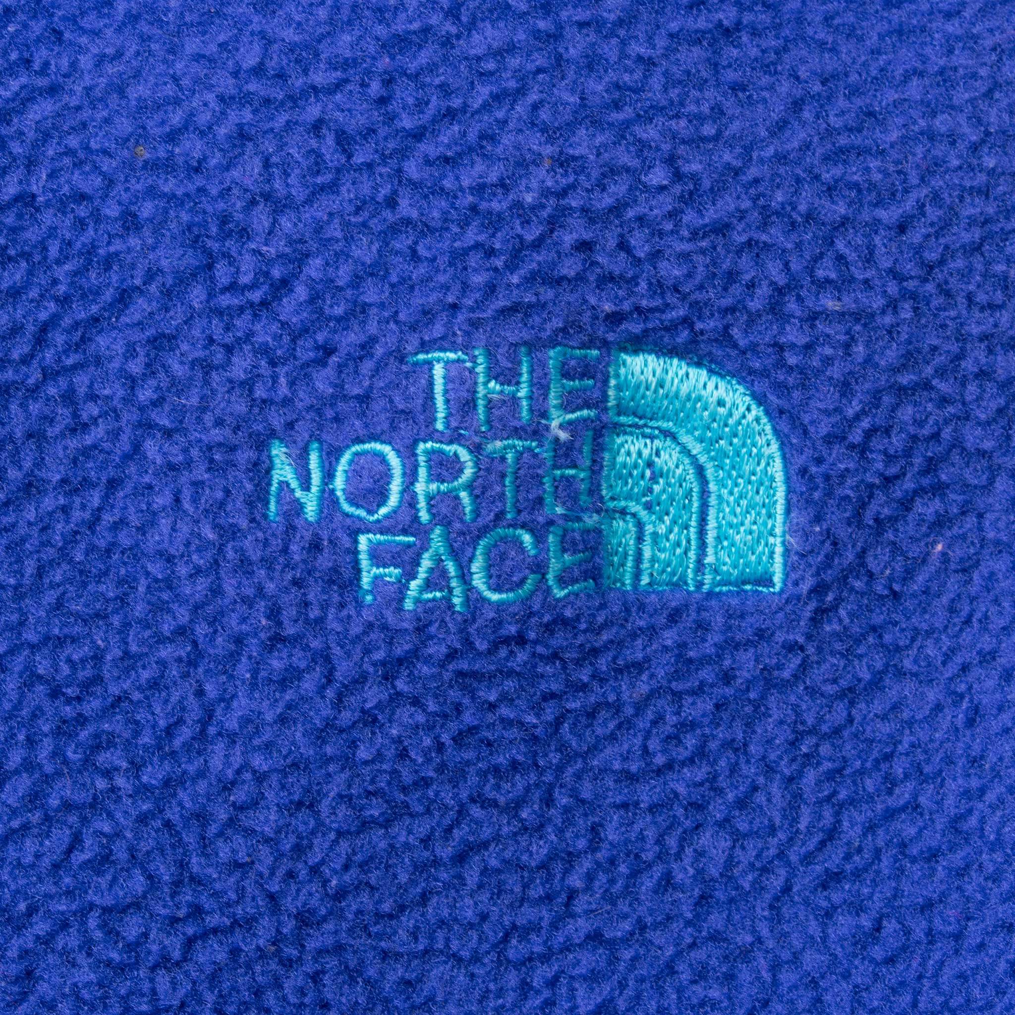 Vintage The North Face Pullover Purple Fleece Jacket 1990S Size Large