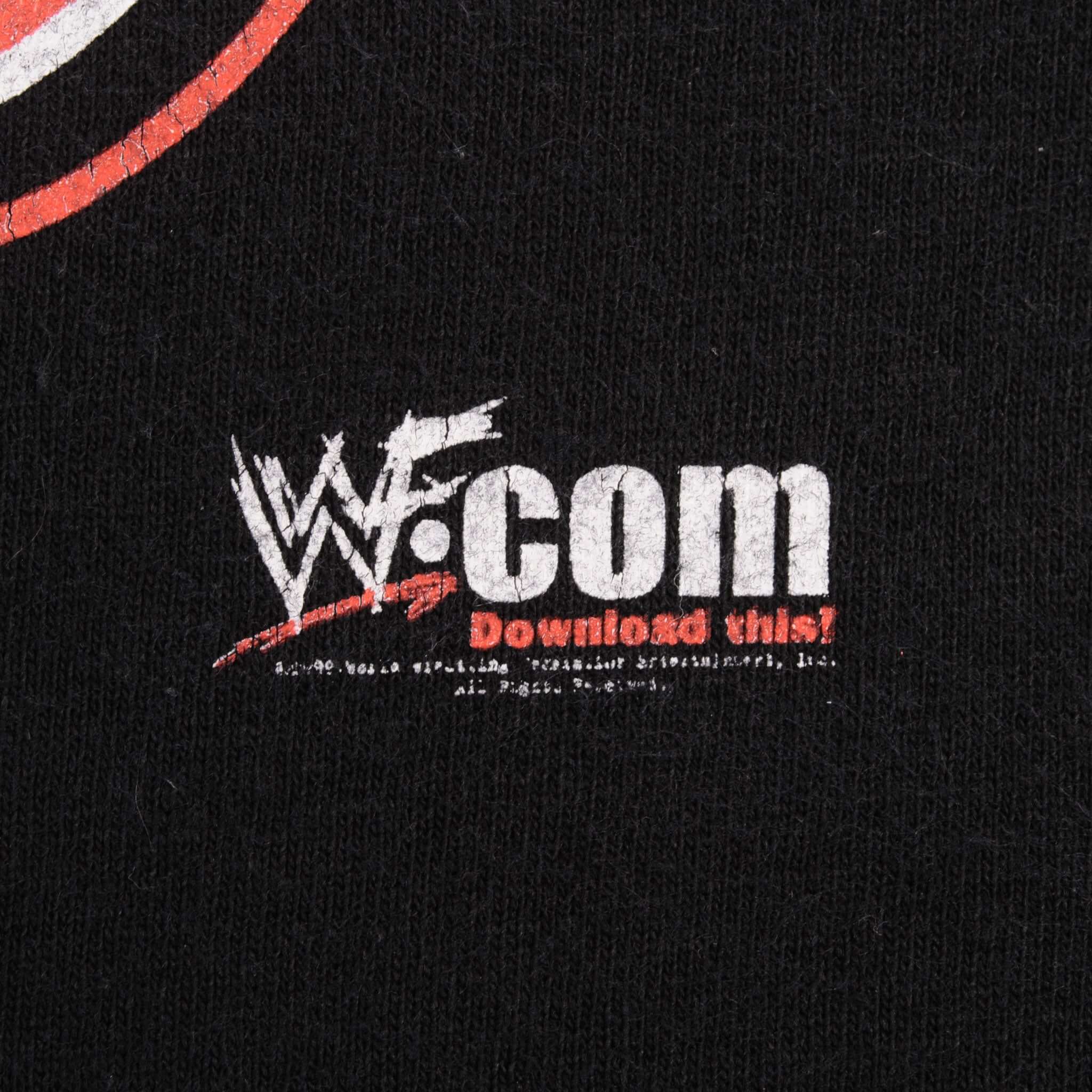 Vintage Wwe Wwf The Rock Has Come Back To Buffalo Tee Shirt 1990S Size Large Copyright