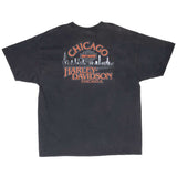 Vintage Harley Davidson Chicago Tee Shirt 2004 Size XL