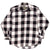 Vintage Black And White Check Plaid Flannel Shirt 1990S Size Medium