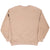 Vintage Nike Spellout Beige Crewneck Sweatshirt 1990S Size XL