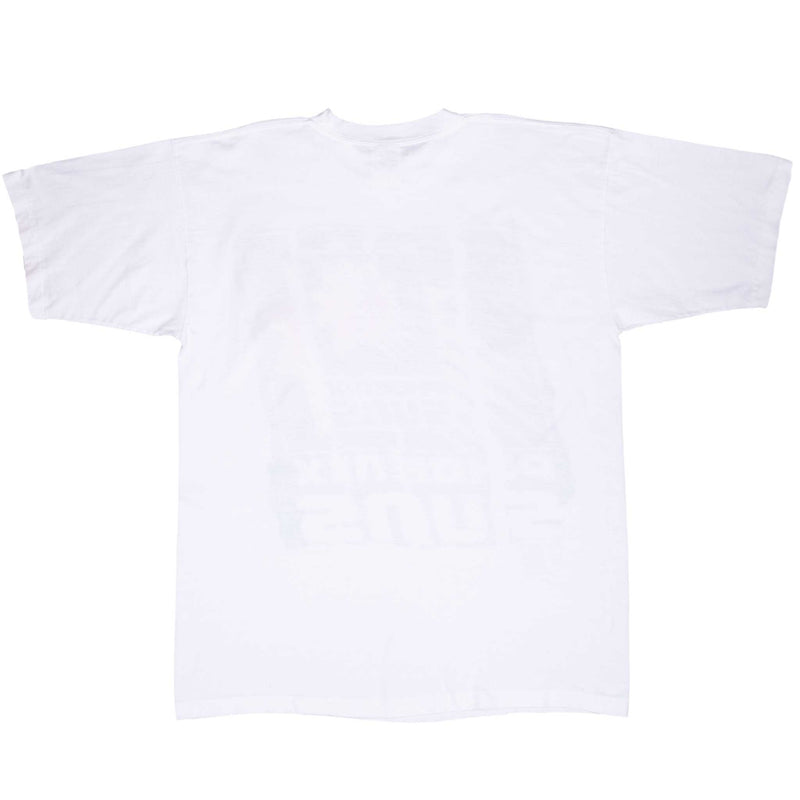 Vintage Nba Phoenix Suns 1990S White Tee Shirt Size XL